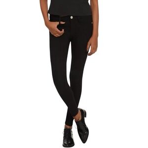 Almost Famous Black Skinny Stretch 70% Cotton NEW Jeans Size 11‎ #559